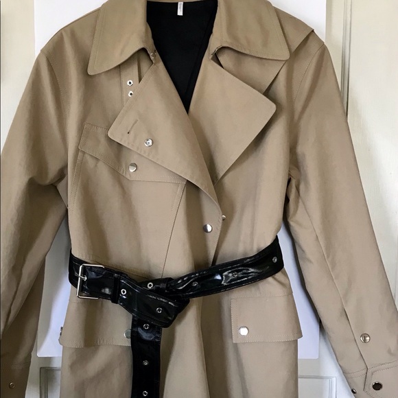 Helmut Lang Belted Trench Coat - Picture 4 of 10